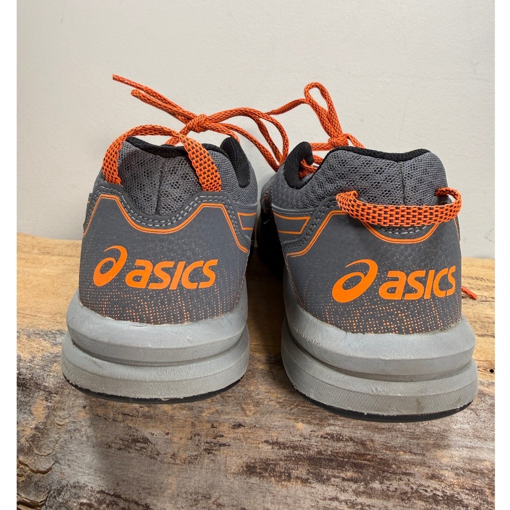 Asics Trail Scout Mens Grey Orange Running Shoes 1011A663 Size 8.5 - Picture 4 of 8